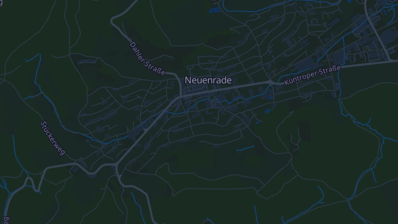 Karte von Neuenrade