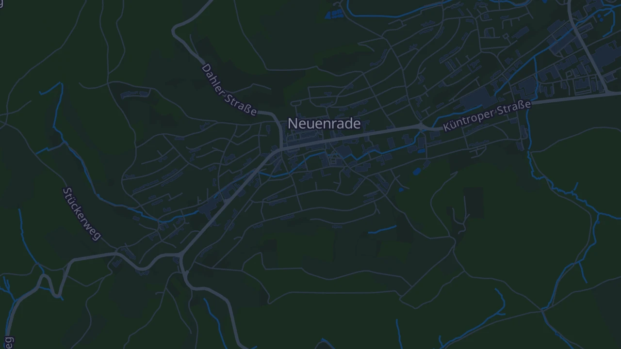 Karte von Neuenrade