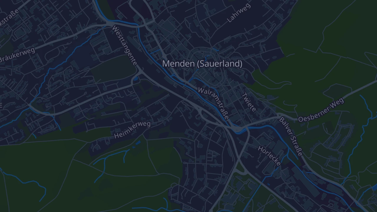 Karte von Menden