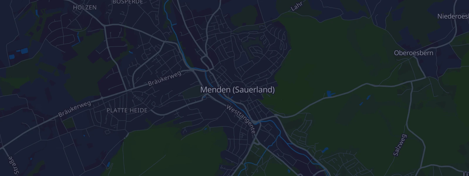 Karte von Menden (Sauerland)