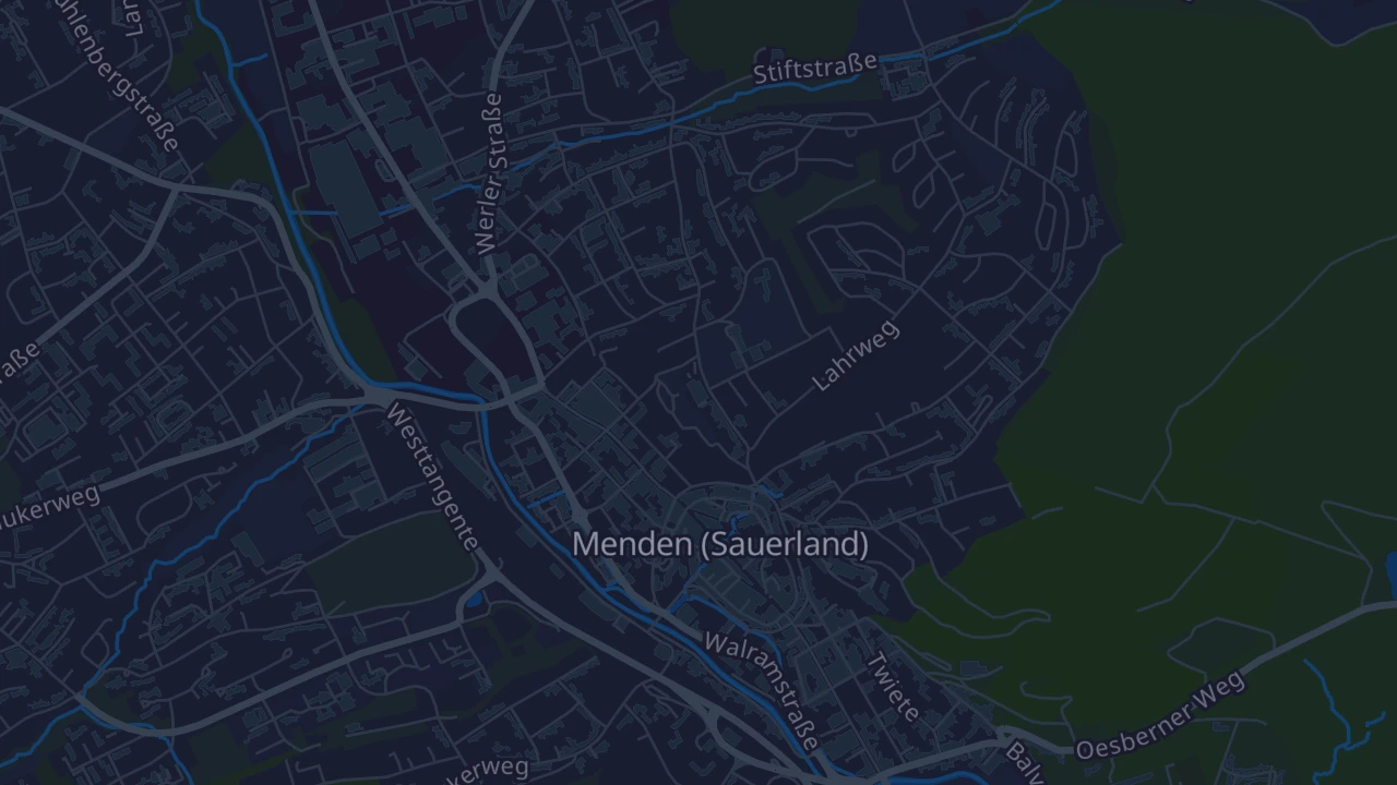 Karte von Menden