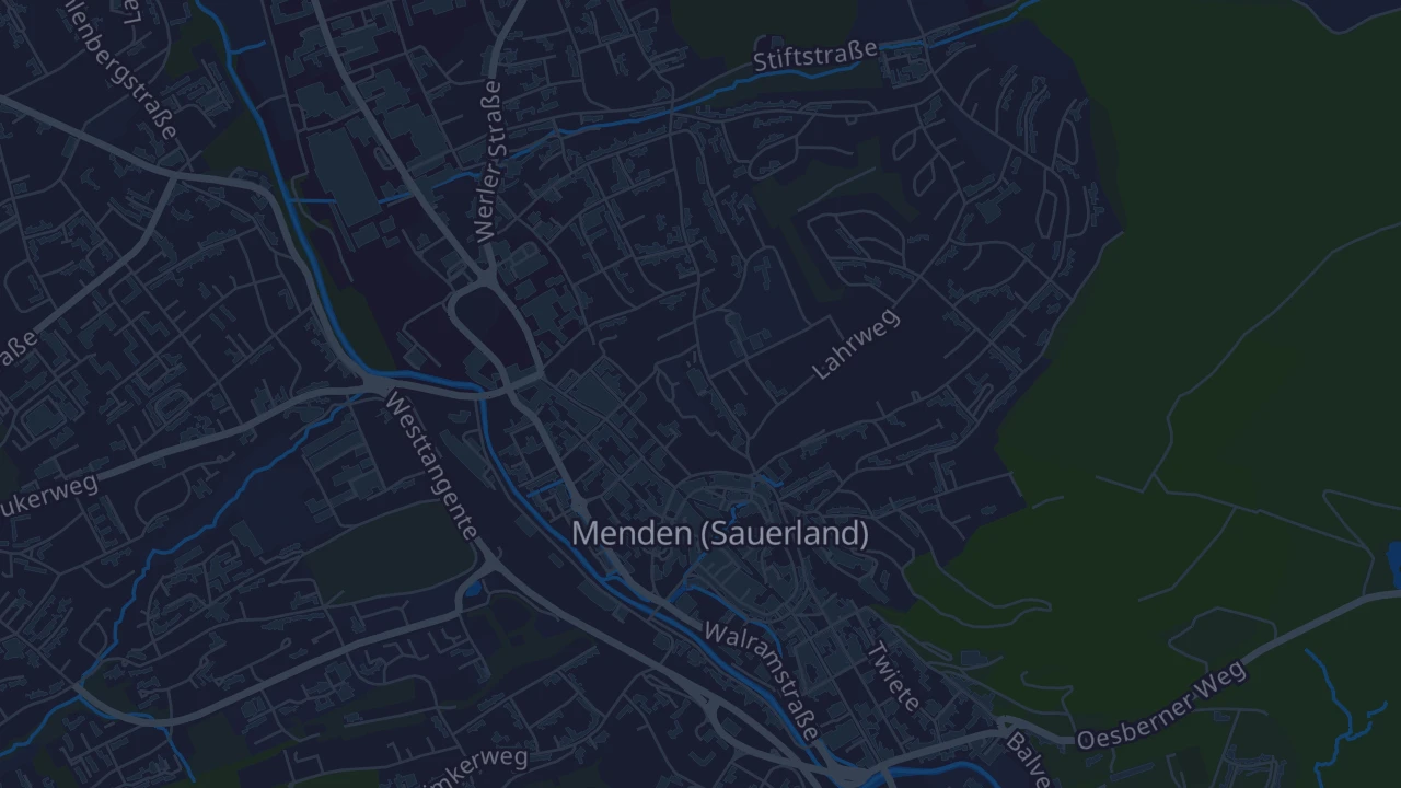 Karte von Menden
