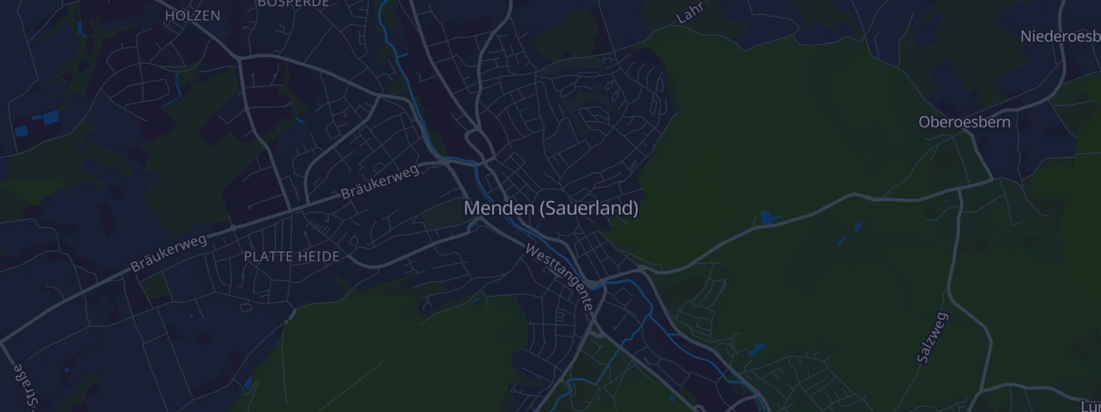 Karte von Menden