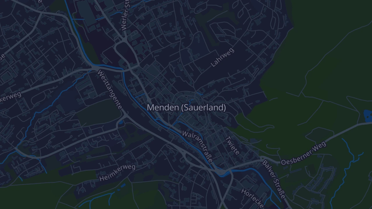Karte von Menden