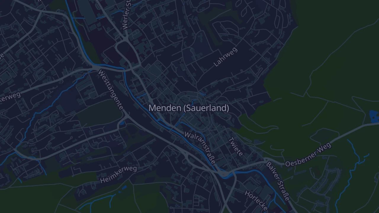Karte von Menden