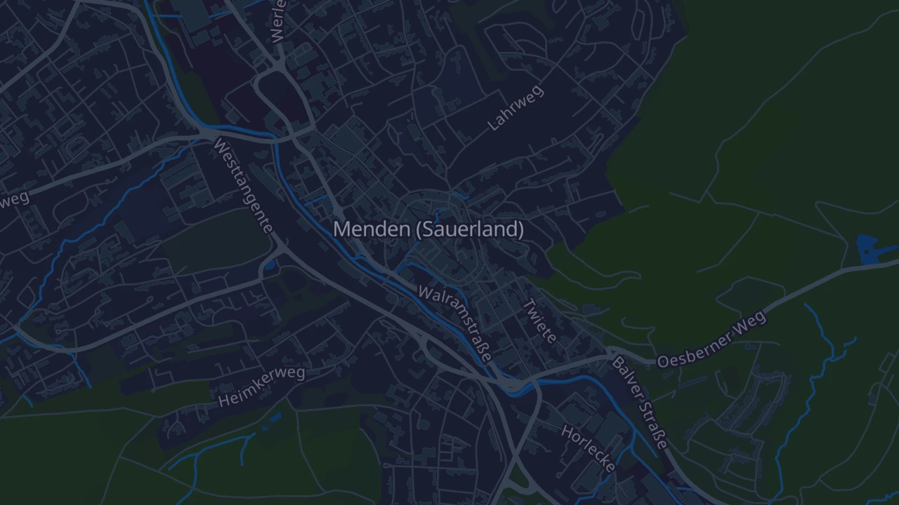 Karte von Menden