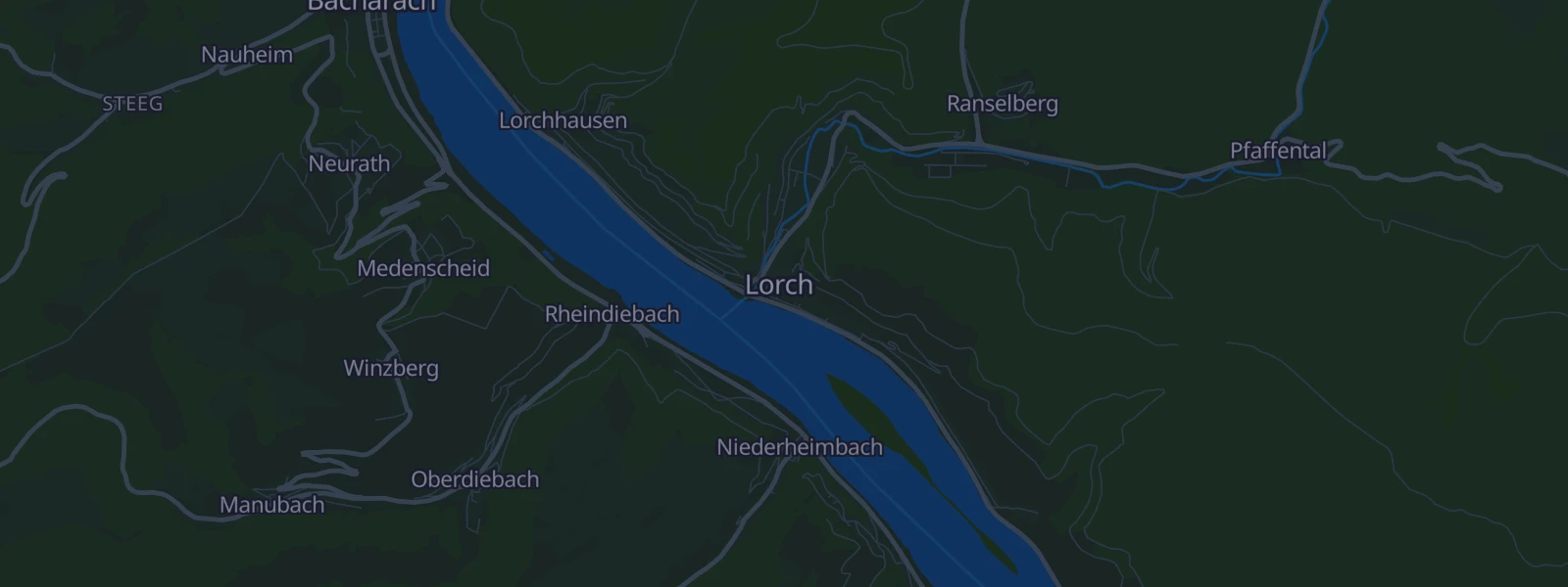 Karte von Lorch am Rhein