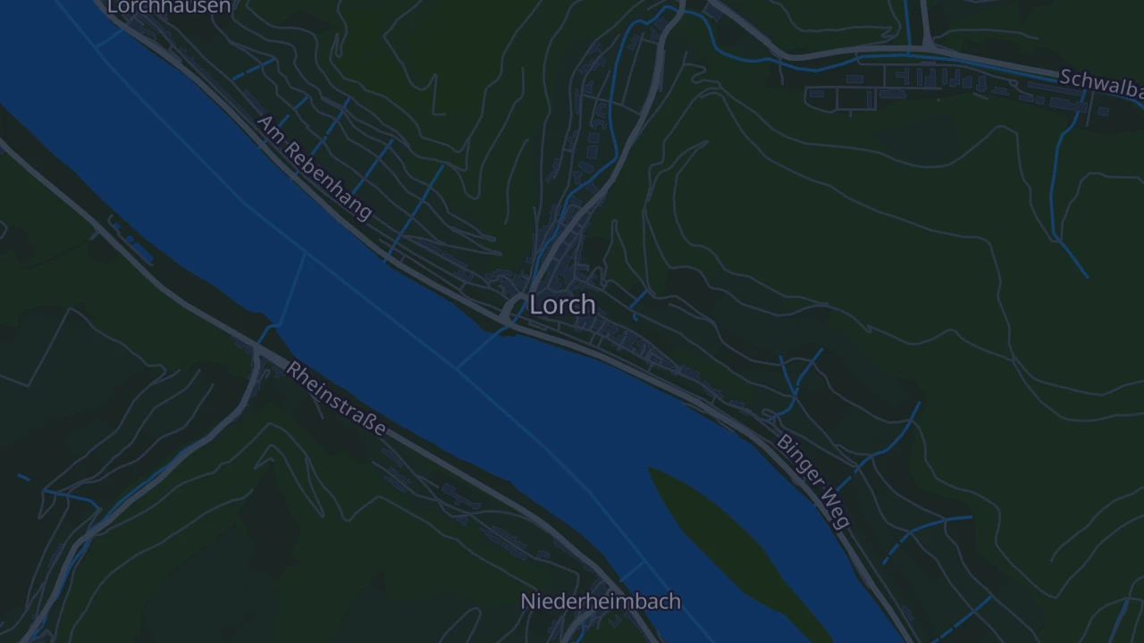Karte von Lorch am Rhein