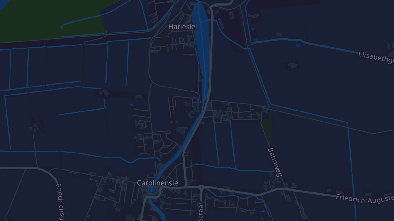 Karte von Wittmund Carolinensiel