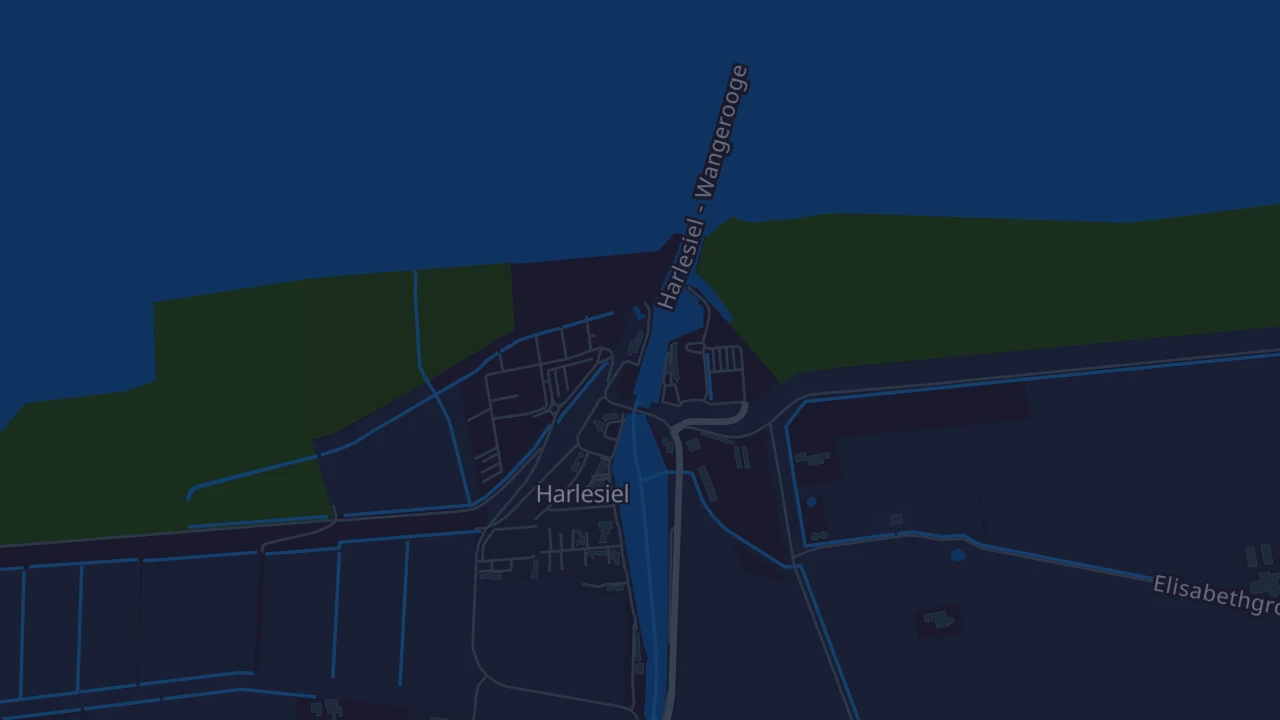 Karte von Wittmund Carolinensiel