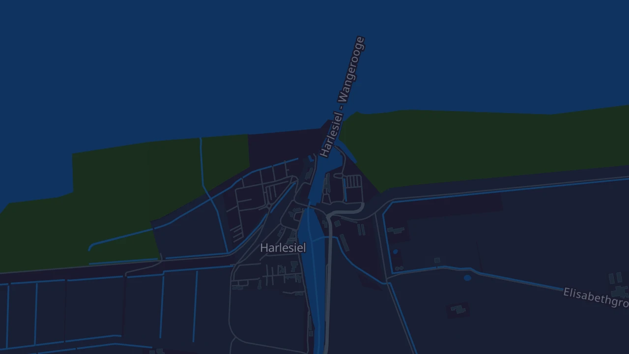 Karte von Wittmund Carolinensiel