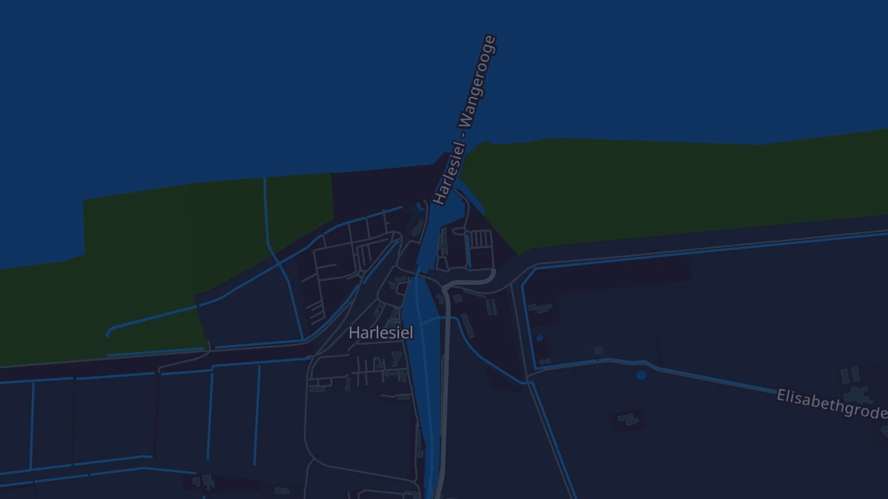 Karte von Wittmund Carolinensiel