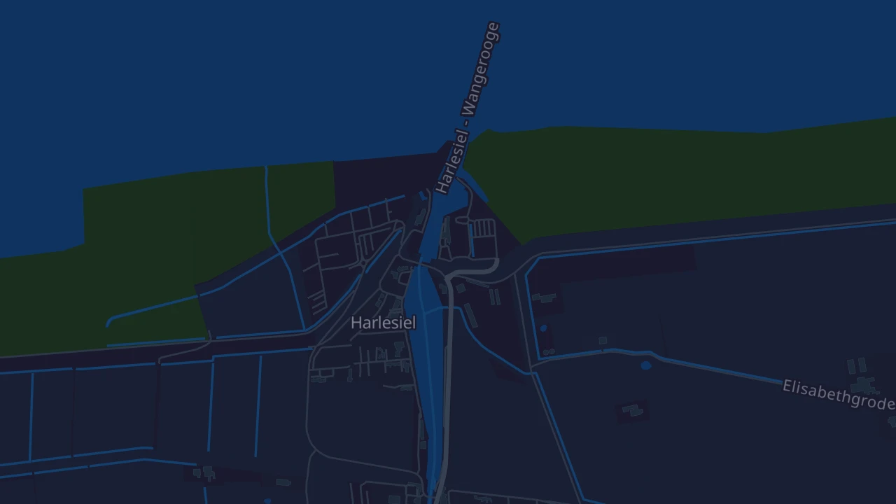 Karte von Wittmund Carolinensiel