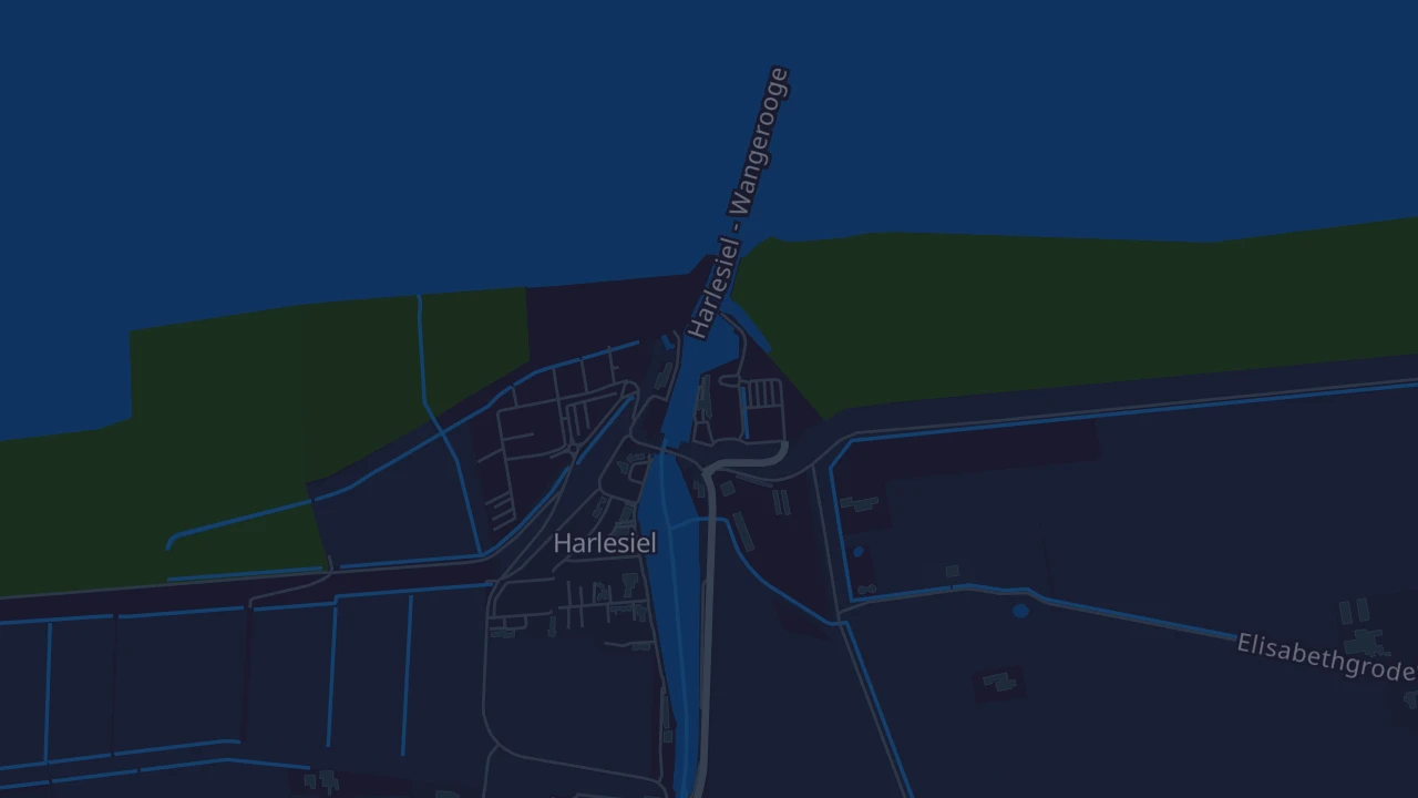 Karte von Wittmund Carolinensiel