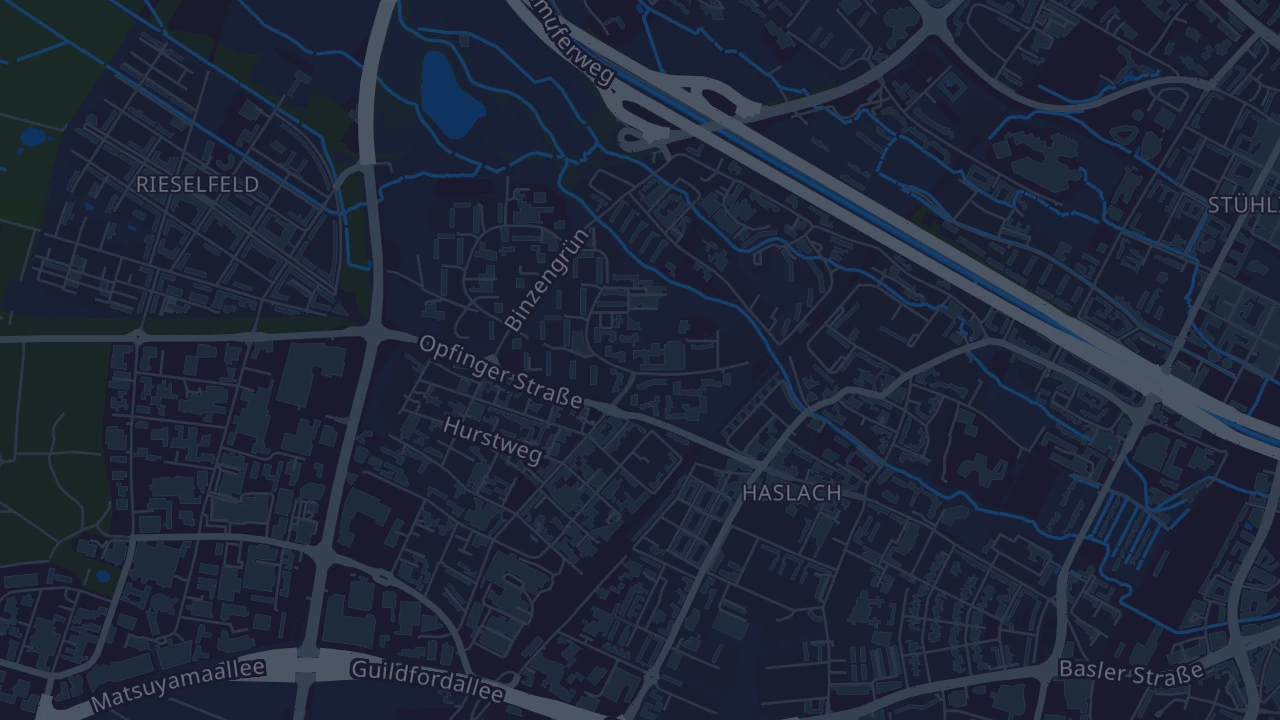 Karte von Freiburg im Breisgau