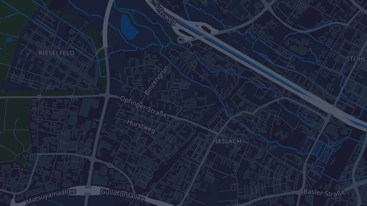 Karte von Freiburg im Breisgau