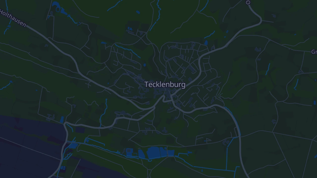 Karte von Tecklenburg
