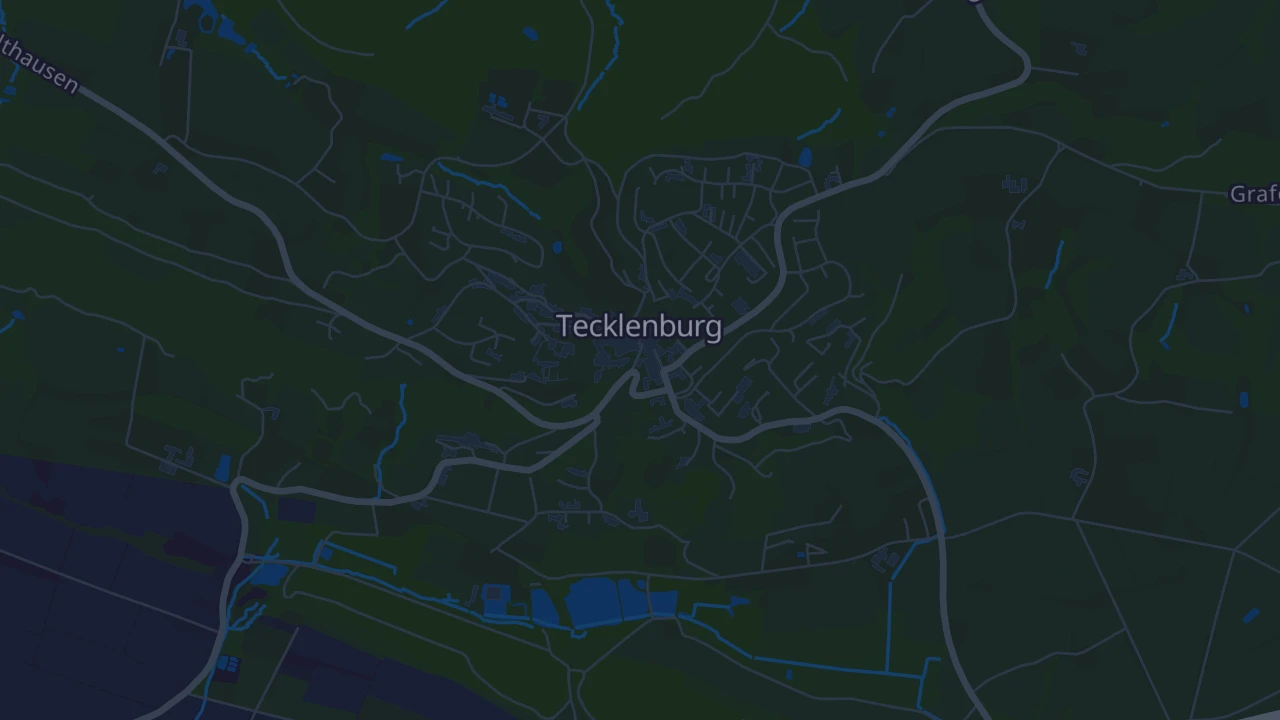 Karte von Tecklenburg