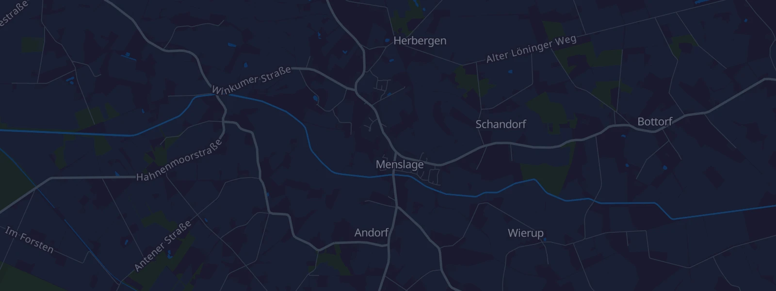 Karte von Menslage