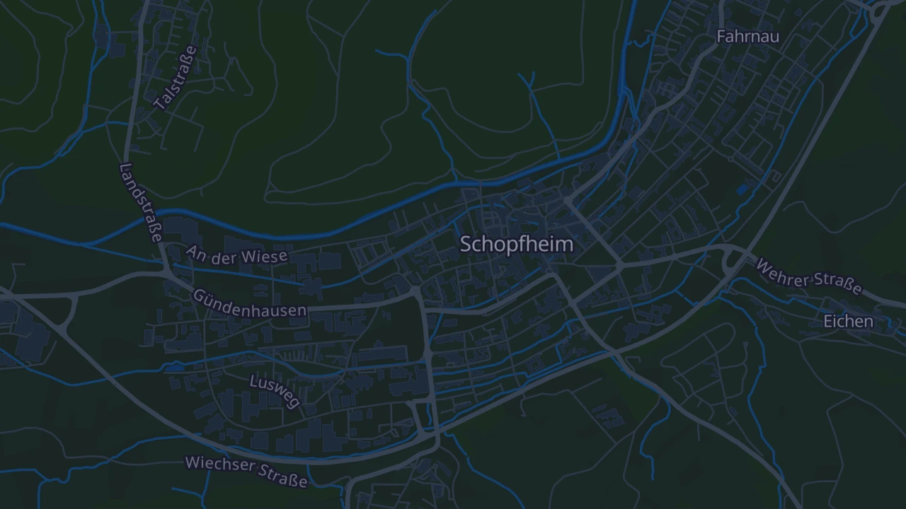 Karte von Schopfheim