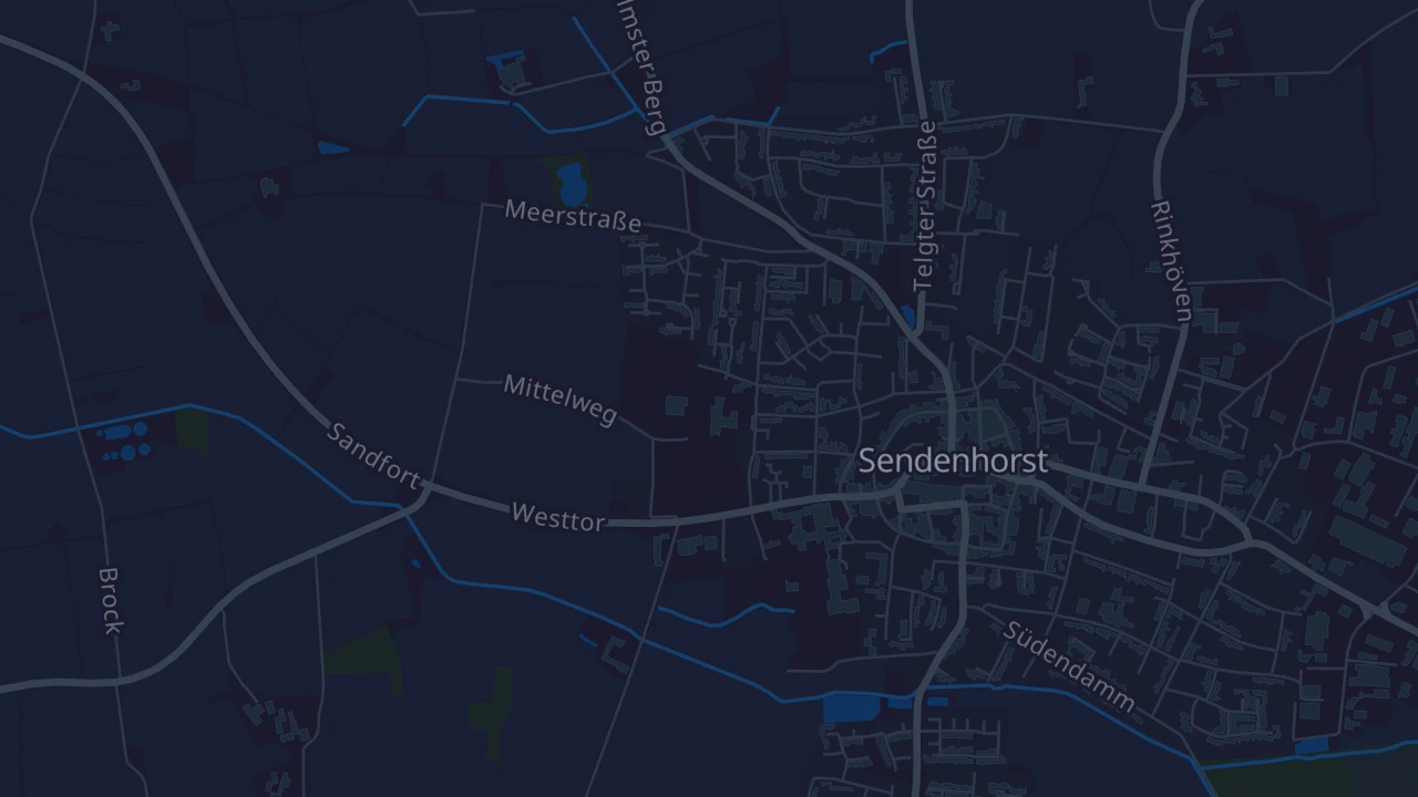 Karte von Sendenhorst