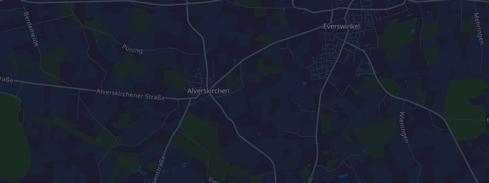 Karte von Alverskirchen
