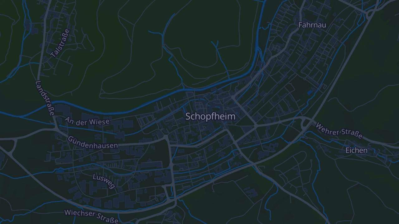 Karte von Schopfheim