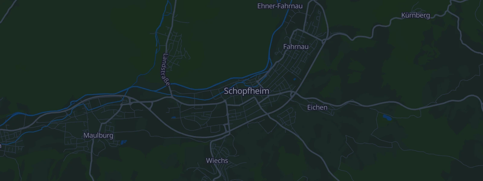 Karte von Schopfheim