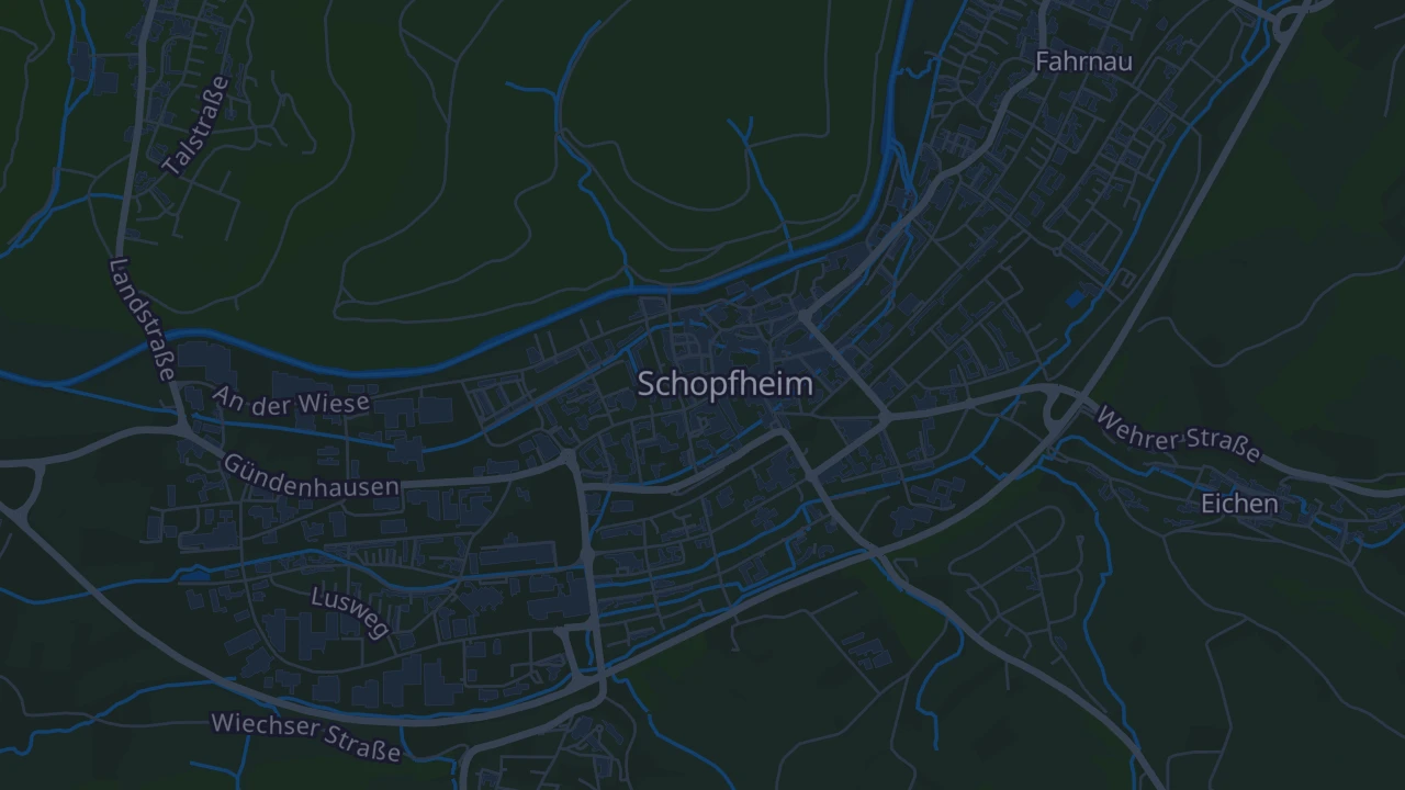 Karte von Schopfheim