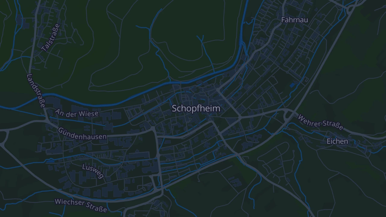 Karte von Schopfheim