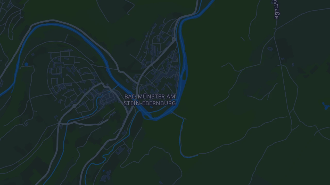Karte von Bad Kreuznach