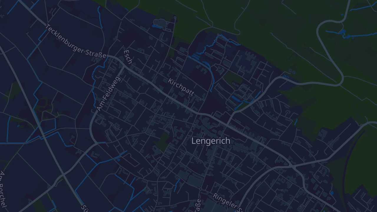 Karte von Lengerich