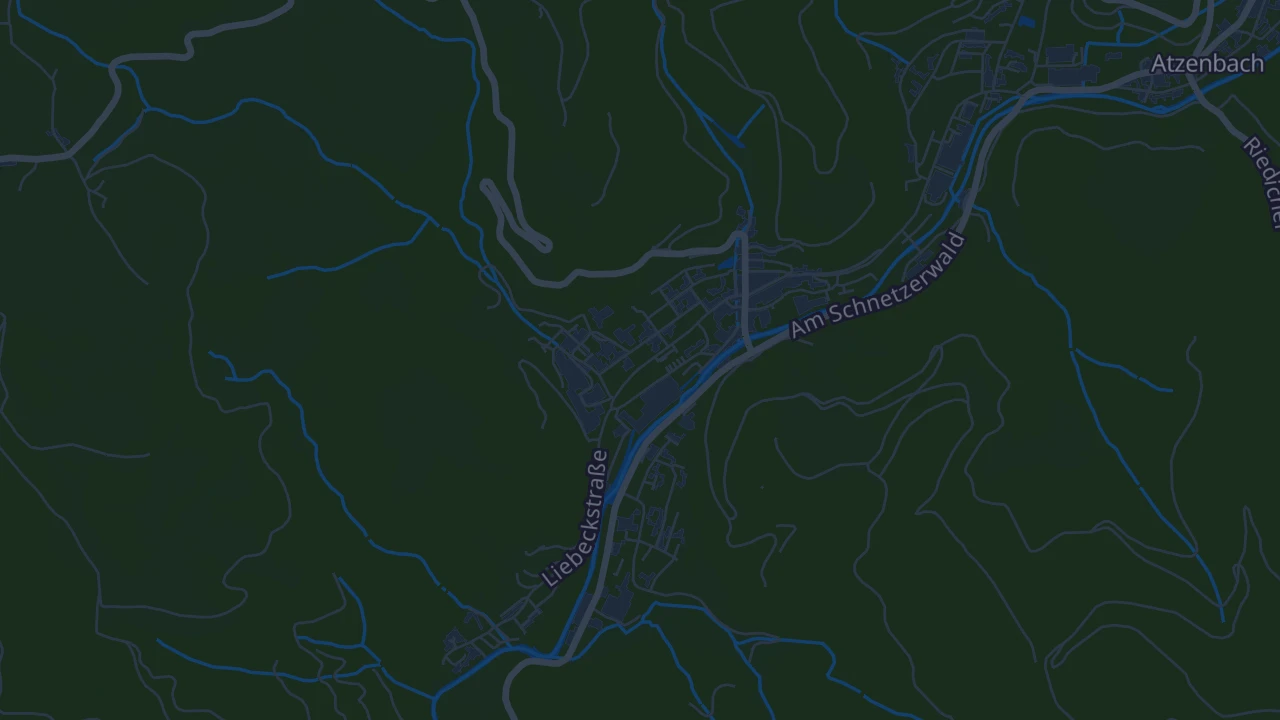 Karte von Zell i.W. (Stadt)