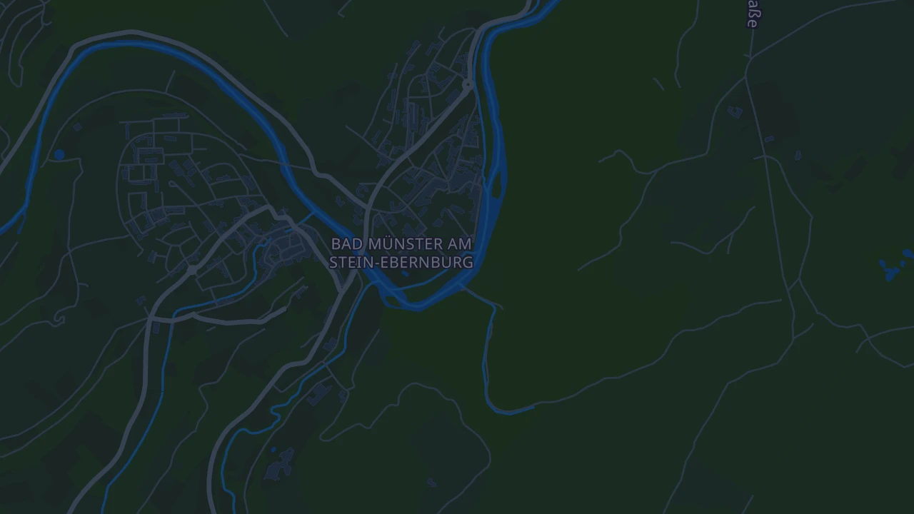 Karte von Bad Münster am Stein Ebernburg
