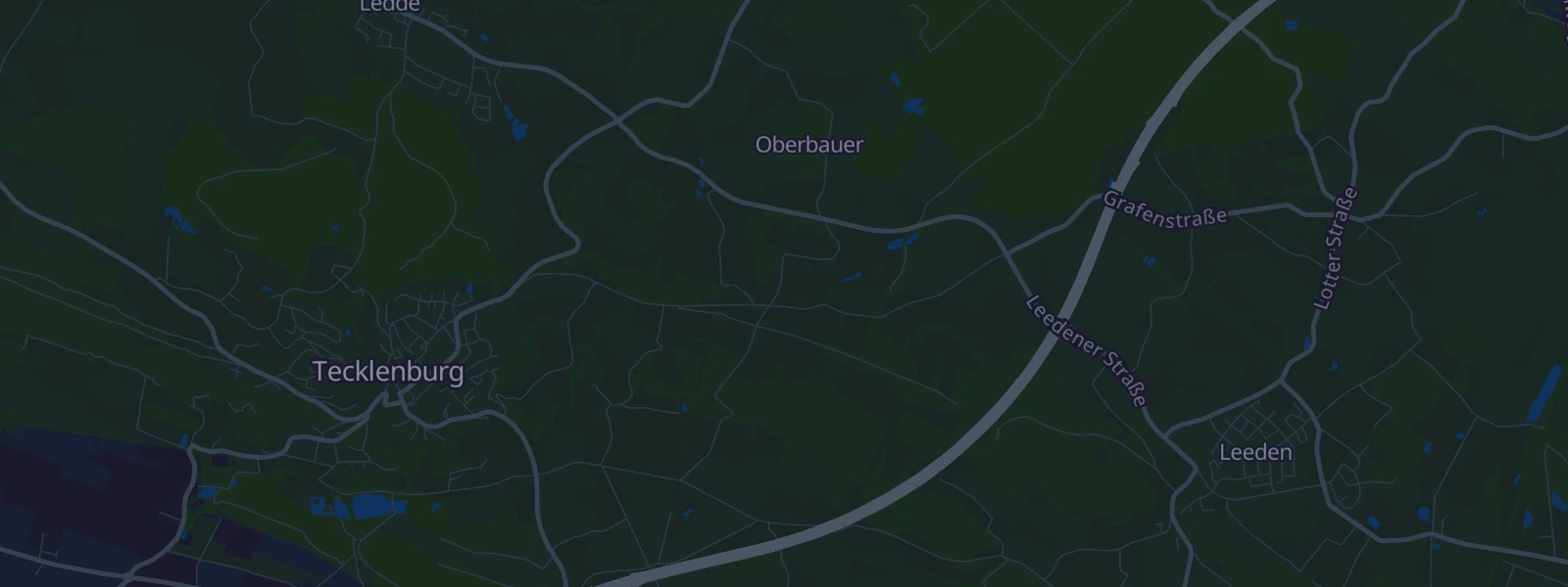 Karte von Tecklenburg