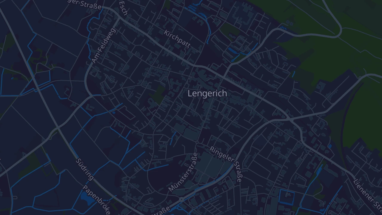 Karte von Lengerich