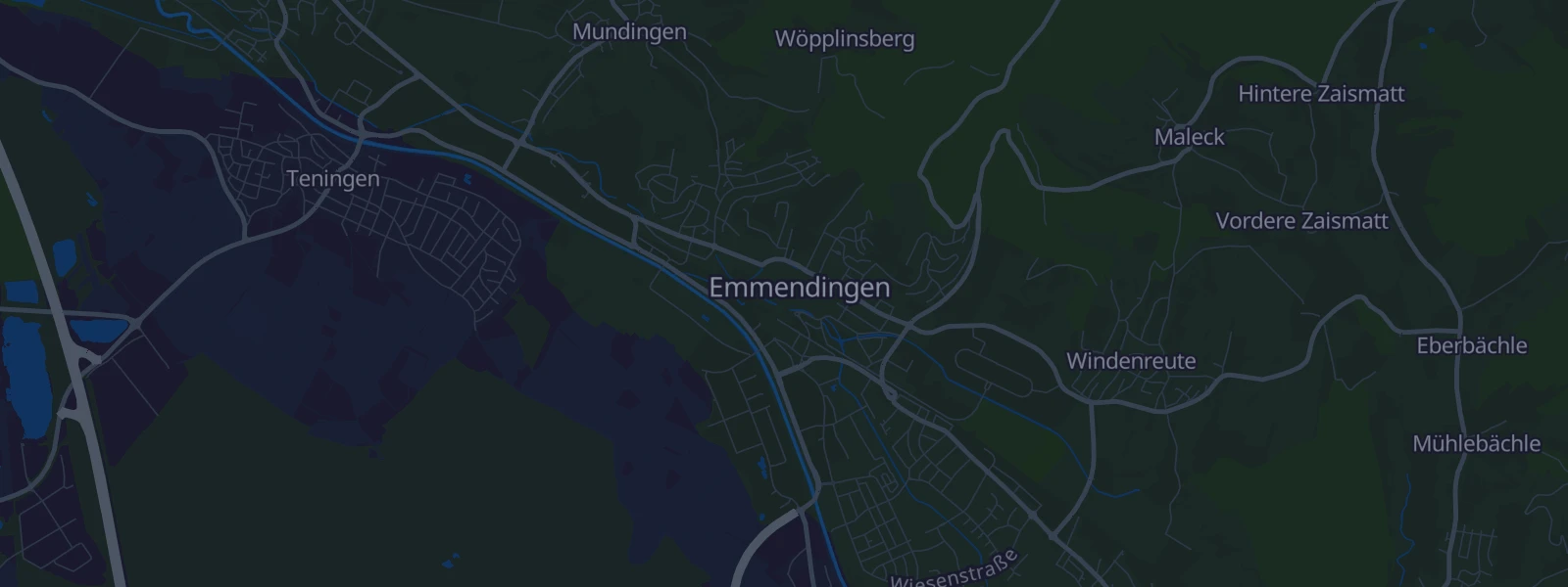 Karte von Emmendingen (Kernstadt)