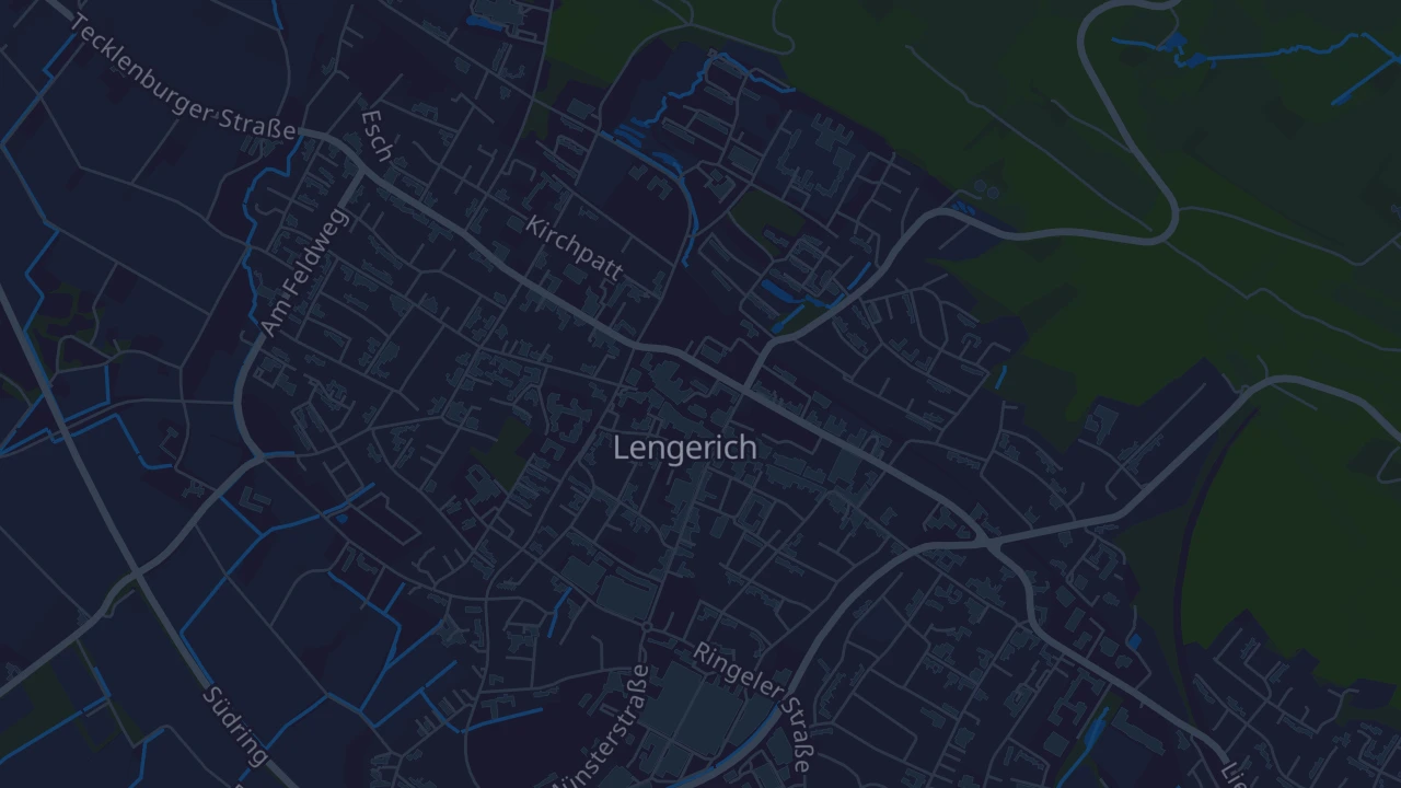Karte von Lengerich