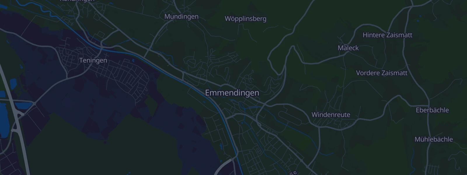 Karte von Emmendingen