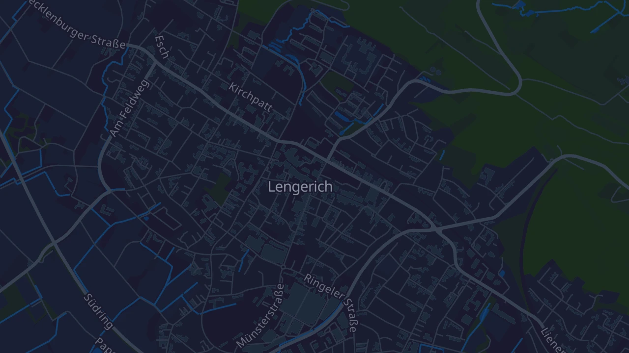 Karte von Lengerich