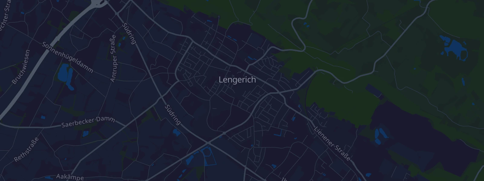 Karte von Lengerich