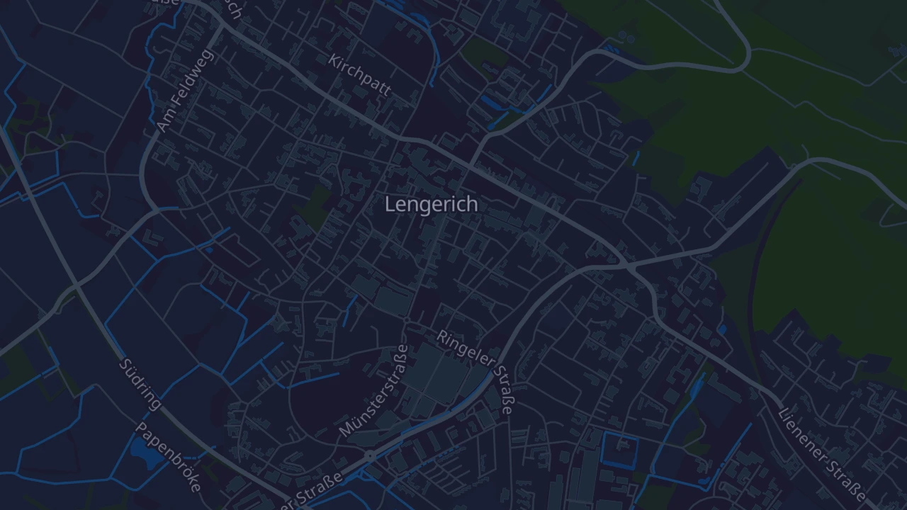 Karte von Lengerich