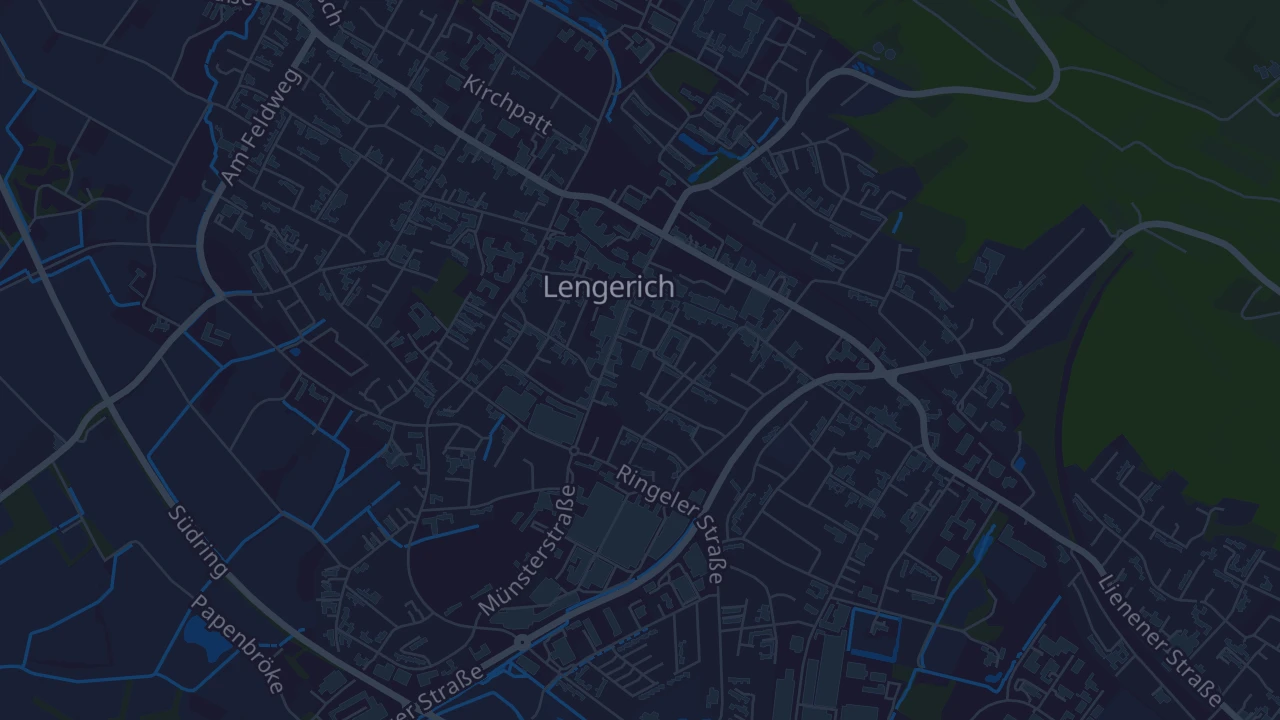 Karte von Lengerich