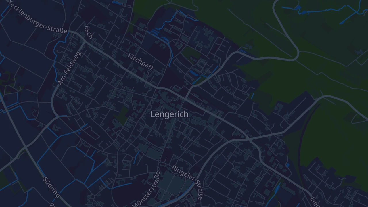 Karte von Lengerich