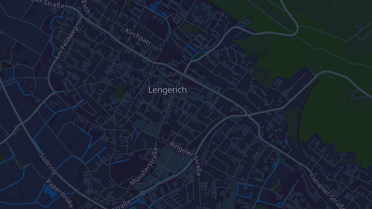 Karte von Lengerich