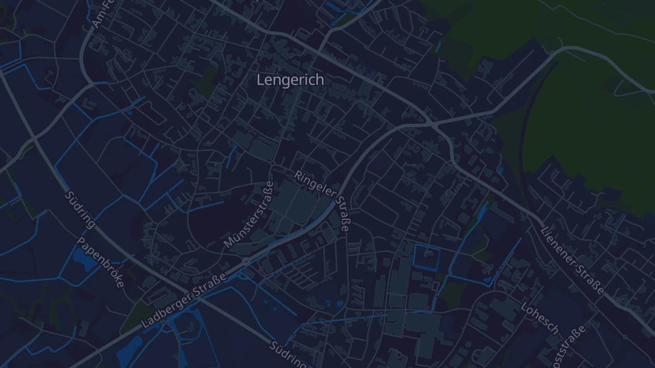 Karte von Lengerich