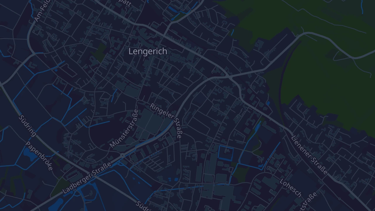 Karte von Lengerich