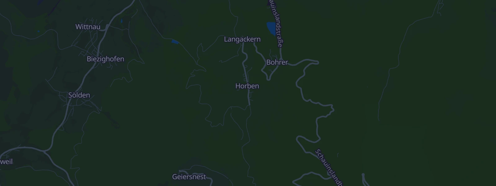 Karte von Horben