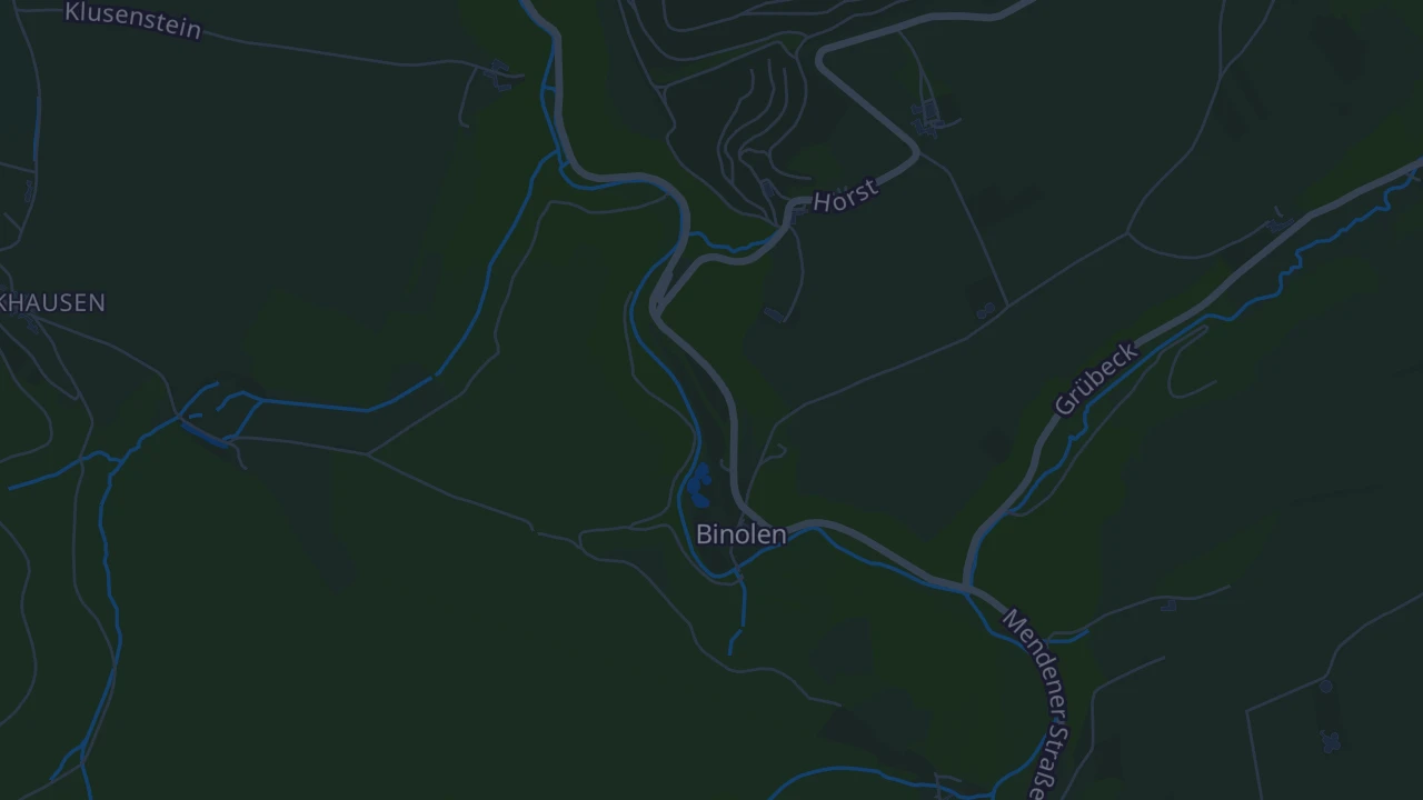 Karte von Balve