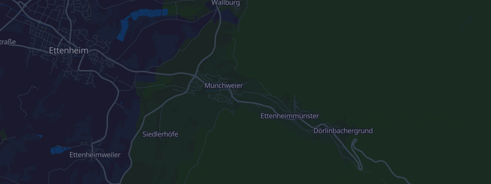 Karte von Ettenheim